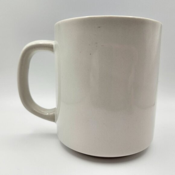 Vintage 80s Sanyei Hawaii Coffee Mug Wahini Outrigger Canoe Dolphin Palm Trees - Picture 4 of 8